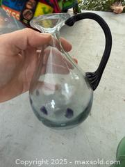 MaxSold Auction: Pair antique hand blown murano glass pieces - Concord (California, USA) SELLER MANAGED Estate Sale Online Auction - Landana Drive