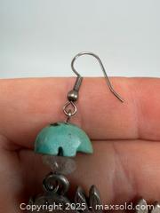 MaxSold Auction: Pair of genuine Indigenous American earrings with fetishes - Concord (California, USA) SELLER MANAGED Estate Sale Online Auction - Landana Drive