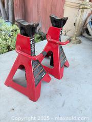 MaxSold Auction: Power built 4 ton jack stands - Concord (California, USA) SELLER MANAGED Estate Sale Online Auction - Landana Drive