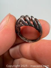 MaxSold Auction: Sterling silver Art Deco ring - Concord (California, USA) SELLER MANAGED Estate Sale Online Auction - Landana Drive