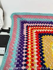 MaxSold Auction: Vintage hand crocheted tablecloth/blanket - Concord (California, USA) SELLER MANAGED Estate Sale Online Auction - Landana Drive