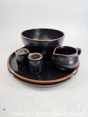MaxSold Auction: Vintage MCM Dansk mesa boack dishware set - Concord (California, USA) SELLER MANAGED Estate Sale Online Auction - Landana Drive