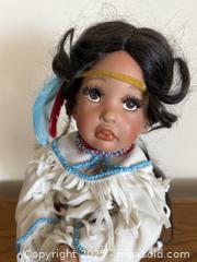 MaxSold Auction: Vintage Paradise Galleries Indigenous American Indian Porcelain Doll - San Jose (California, USA) SELLER MANAGED Estate Sale Online Auction -  Park Wilshire Drive