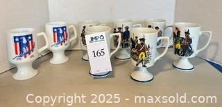 MaxSold Auction: 8 Footed Bicentennial Mugs  - San Jose (California, USA) PARTNER MANAGED Estate Sale Online Auction - Woodford Drive