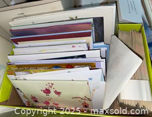 MaxSold Auction: Assorted Stationery - San Jose (California, USA) PARTNER MANAGED Estate Sale Online Auction - Woodford Drive