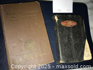 MaxSold Auction: Bibles - WWII armed forces version and more - San Jose (California, USA) PARTNER MANAGED Estate Sale Online Auction - Woodford Drive