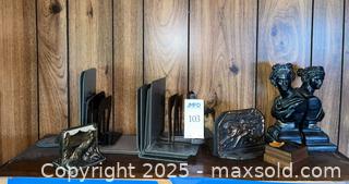 MaxSold Auction: Book Ends - San Jose (California, USA) PARTNER MANAGED Estate Sale Online Auction - Woodford Drive