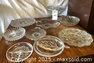 MaxSold Auction:  Crystal Serving Pieces - San Jose (California, USA) PARTNER MANAGED Estate Sale Online Auction - Woodford Drive