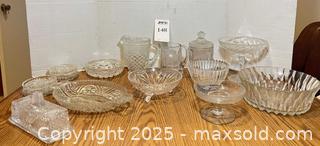 MaxSold Auction: Cut Crystal Lot - San Jose (California, USA) PARTNER MANAGED Estate Sale Online Auction - Woodford Drive