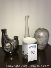 MaxSold Auction: Decorative Vases - San Jose (California, USA) PARTNER MANAGED Estate Sale Online Auction - Woodford Drive