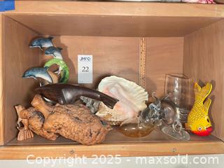 MaxSold Auction: Dolphin Figurines, Shell &#38; More - San Jose (California, USA) PARTNER MANAGED Estate Sale Online Auction - Woodford Drive