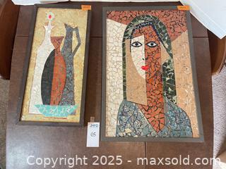 MaxSold Auction: Handmade Mosaic Wall Art - San Jose (California, USA) PARTNER MANAGED Estate Sale Online Auction - Woodford Drive