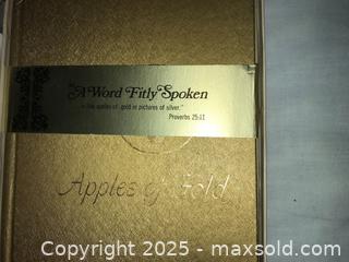 MaxSold Auction: Leaves of Gold &#38; Apples of Gold Hardcovers - San Jose (California, USA) PARTNER MANAGED Estate Sale Online Auction - Woodford Drive