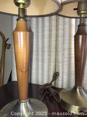 MaxSold Auction: MCM Pair of Lamps - San Jose (California, USA) PARTNER MANAGED Estate Sale Online Auction - Woodford Drive