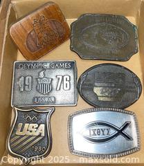 MaxSold Auction: Men&#39;s Belts &#38; Buckles - San Jose (California, USA) PARTNER MANAGED Estate Sale Online Auction - Woodford Drive