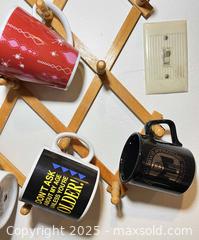 MaxSold Auction: Mugs and rack - San Jose (California, USA) PARTNER MANAGED Estate Sale Online Auction - Woodford Drive