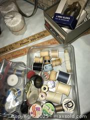 MaxSold Auction: Sewing Supplies - San Jose (California, USA) PARTNER MANAGED Estate Sale Online Auction - Woodford Drive