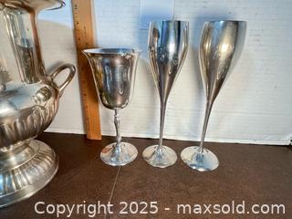 MaxSold Auction: Silverplated Servingware and More - San Jose (California, USA) PARTNER MANAGED Estate Sale Online Auction - Woodford Drive