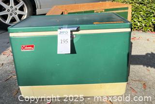 MaxSold Auction: Vintage Coleman Ice Chest - San Jose (California, USA) PARTNER MANAGED Estate Sale Online Auction - Woodford Drive