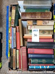 MaxSold Auction: Vintage Hardcover Books - San Jose (California, USA) PARTNER MANAGED Estate Sale Online Auction - Woodford Drive