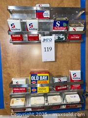 MaxSold Auction: Vintage Spice Containers - San Jose (California, USA) PARTNER MANAGED Estate Sale Online Auction - Woodford Drive