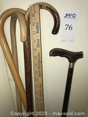MaxSold Auction: Wooden Canes - San Jose (California, USA) PARTNER MANAGED Estate Sale Online Auction - Woodford Drive