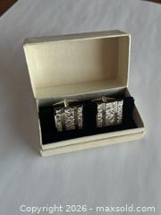 MaxSold Auction: White Gold Cufflinks - Kingston (Ontario, Canada) PARTNER MANAGED Downsizing Online Auction - Princess Street