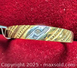 MaxSold Auction: 10K(1.4g),  GENUINE DIAMOND (0.01ct)SIZE 6.25 RING - Toronto (Ontario, Canada) PARTNER MANAGED Downsizing Online Auction - Queen Street East