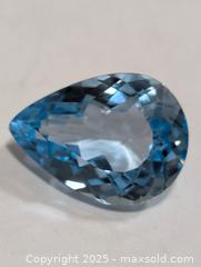 MaxSold Auction: Genuine Blue Topaz(15.60ct) - Toronto (Ontario, Canada) PARTNER MANAGED Downsizing Online Auction - Queen Street East