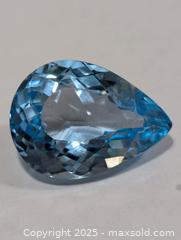 MaxSold Auction: Genuine Blue Topaz(15.60ct) - Toronto (Ontario, Canada) PARTNER MANAGED Downsizing Online Auction - Queen Street East