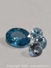 MaxSold Auction: Genuine Rare Blue Zircon(App 2ct) - Toronto (Ontario, Canada) PARTNER MANAGED Downsizing Online Auction - Queen Street East