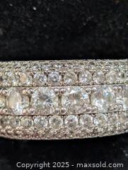 MaxSold Auction: Silver(15.38g)CZ Ring,size 8  - Toronto (Ontario, Canada) PARTNER MANAGED Downsizing Online Auction - Queen Street East