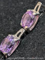 MaxSold Auction: Silver(3.05g)Amethyst(2.65ct) Earring  - Toronto (Ontario, Canada) PARTNER MANAGED Downsizing Online Auction - Queen Street East