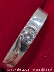 MaxSold Auction: Silver(3.09g)CZ Ring,size 8  - Toronto (Ontario, Canada) PARTNER MANAGED Downsizing Online Auction - Queen Street East