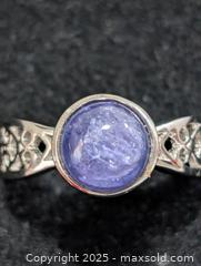 MaxSold Auction: Silver(3.55g) Tanzanite Ring,size 7  - Toronto (Ontario, Canada) PARTNER MANAGED Downsizing Online Auction - Queen Street East