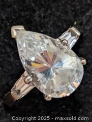 MaxSold Auction: Silver(3.61g)CZ Ring,size 5 - Toronto (Ontario, Canada) PARTNER MANAGED Downsizing Online Auction - Queen Street East