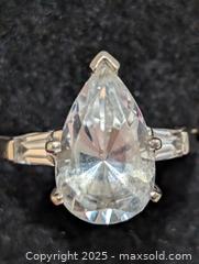 MaxSold Auction: Silver(3.61g)CZ Ring,size 5 - Toronto (Ontario, Canada) PARTNER MANAGED Downsizing Online Auction - Queen Street East