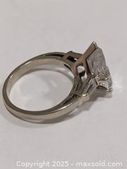 MaxSold Auction: Silver(3.61g)CZ Ring,size 5 - Toronto (Ontario, Canada) PARTNER MANAGED Downsizing Online Auction - Queen Street East