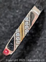 MaxSold Auction: Silver(3.68g)CZ Ring,size 9 - Toronto (Ontario, Canada) PARTNER MANAGED Downsizing Online Auction - Queen Street East