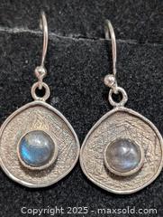 MaxSold Auction: Silver(3.82g) Labradorite Earring  - Toronto (Ontario, Canada) PARTNER MANAGED Downsizing Online Auction - Queen Street East