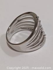 MaxSold Auction: Silver(5.33g)CZ Ring,size 7  - Toronto (Ontario, Canada) PARTNER MANAGED Downsizing Online Auction - Queen Street East