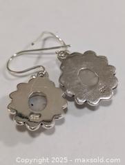 MaxSold Auction: Silver(5.82g) Moonstone Earring - Toronto (Ontario, Canada) PARTNER MANAGED Downsizing Online Auction - Queen Street East