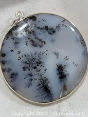MaxSold Auction: Silver(9.8g)dendritic opal pendant - Toronto (Ontario, Canada) PARTNER MANAGED Downsizing Online Auction - Queen Street East
