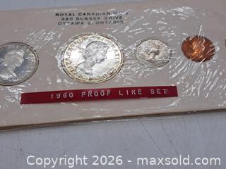 MaxSold Auction: 1960 Royal Canadian Mint Proof-Like Coin Set (Ottawa) incl. Silver - Victoria (British Columbia, Canada) PARTNER MANAGED Estate Sale Online Auction - Hillside Avenue