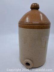 MaxSold Auction: Antique Batey Stoneware Advertising Deposit Jug - Victoria (British Columbia, Canada) PARTNER MANAGED Estate Sale Online Auction - Hillside Avenue