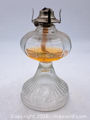 MaxSold Auction: Antique/Vintage Glass Hurricane Oil Lamp, 11 in - Victoria (British Columbia, Canada) PARTNER MANAGED Estate Sale Online Auction - Hillside Avenue
