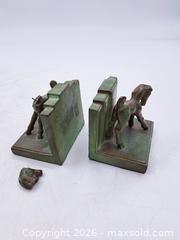 MaxSold Auction: Art Deco Metal Horse Bookends, Pair - Victoria (British Columbia, Canada) PARTNER MANAGED Estate Sale Online Auction - Hillside Avenue