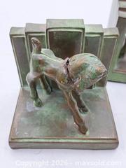 MaxSold Auction: Art Deco Metal Horse Bookends, Pair - Victoria (British Columbia, Canada) PARTNER MANAGED Estate Sale Online Auction - Hillside Avenue