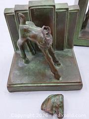 MaxSold Auction: Art Deco Metal Horse Bookends, Pair - Victoria (British Columbia, Canada) PARTNER MANAGED Estate Sale Online Auction - Hillside Avenue