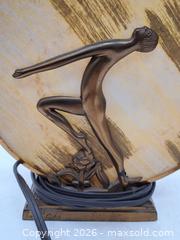 MaxSold Auction: Art Deco Metal Table Lamp with Gold/Brass Finish - Victoria (British Columbia, Canada) PARTNER MANAGED Estate Sale Online Auction - Hillside Avenue